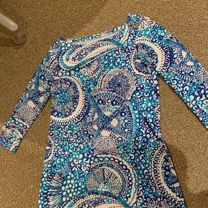 Lilly Pulitzer Boat Neck Tee dress